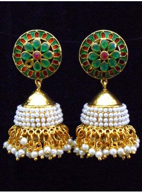 Polki Earrings